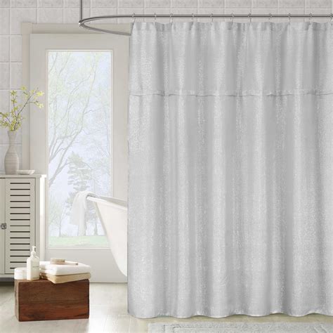 Sheer Metallic Fabric for Drapes 